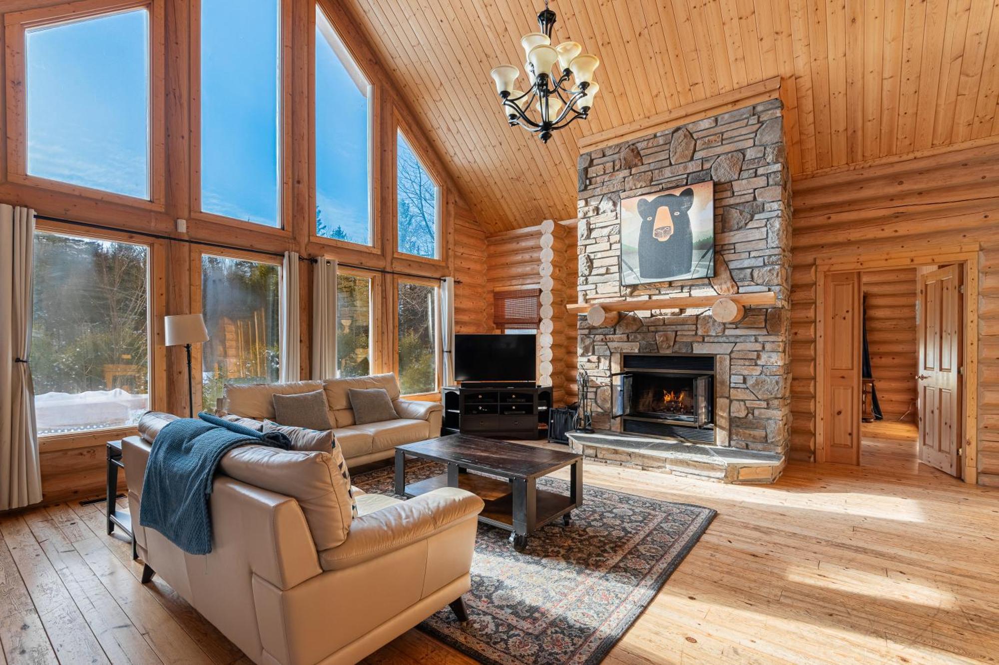 Fiddler Lake Resort Chalet 4 Cerf Mille-Isles Экстерьер фото