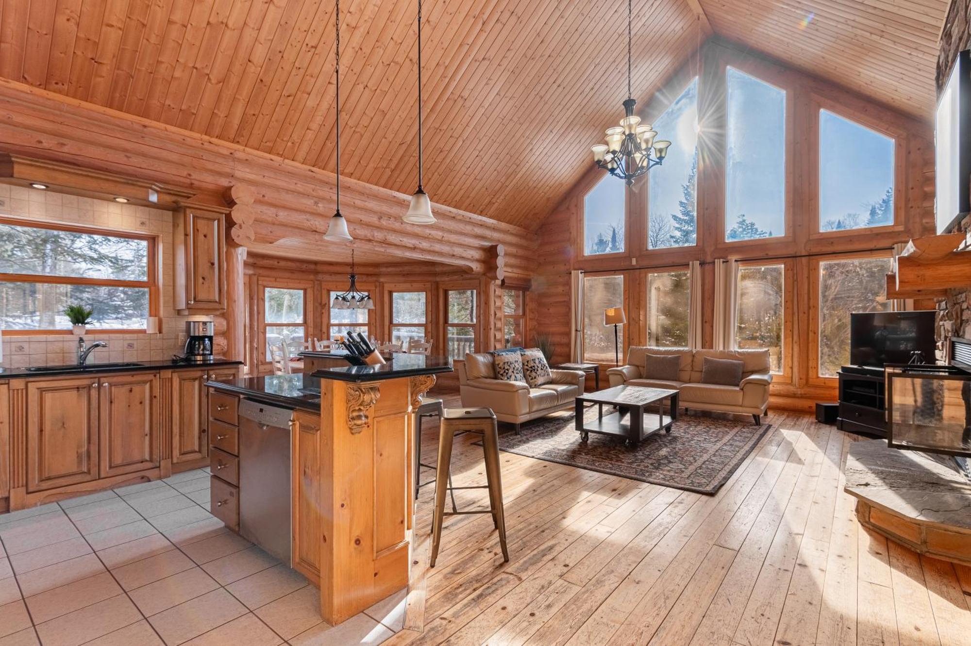 Fiddler Lake Resort Chalet 4 Cerf Mille-Isles Экстерьер фото
