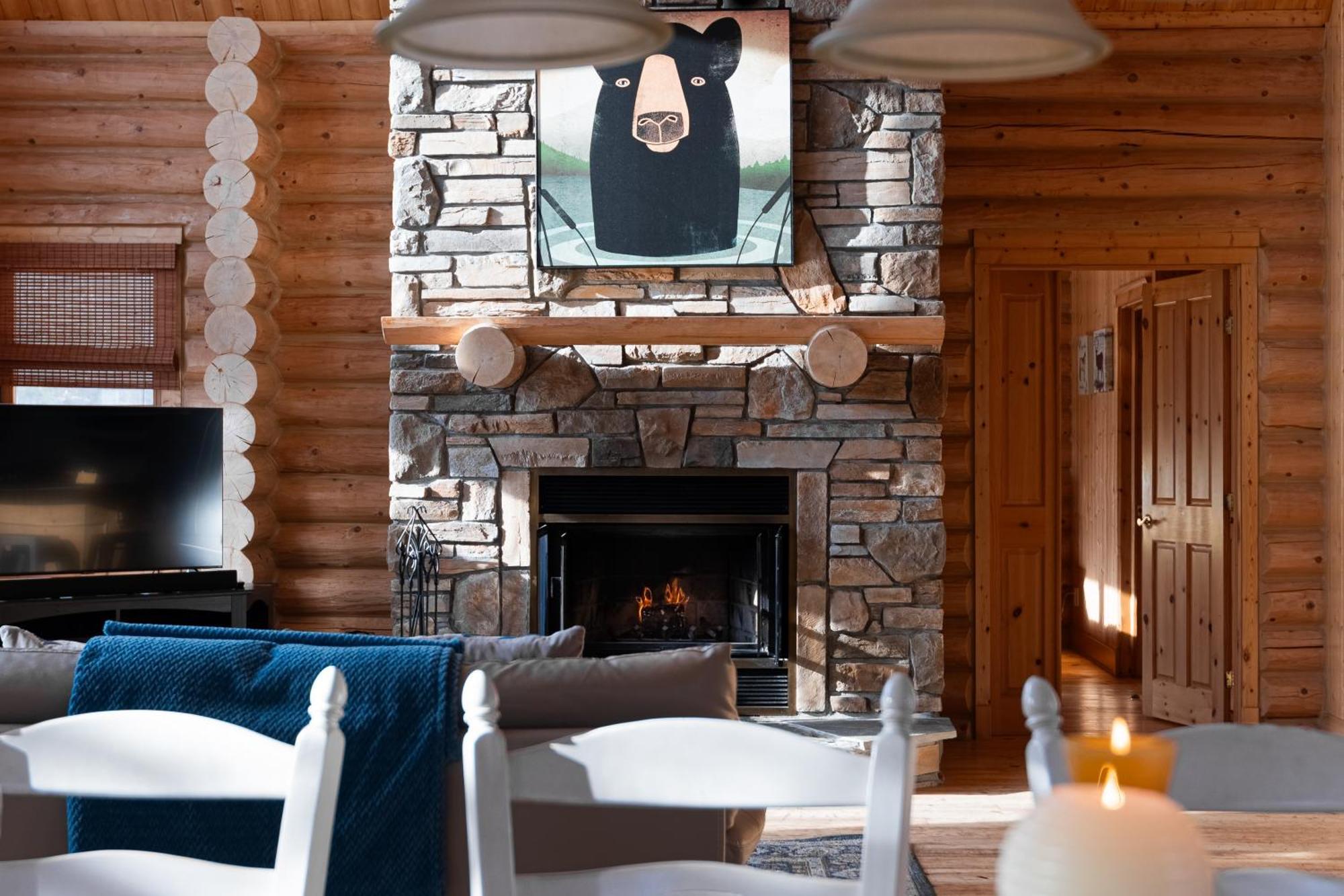 Fiddler Lake Resort Chalet 4 Cerf Mille-Isles Экстерьер фото